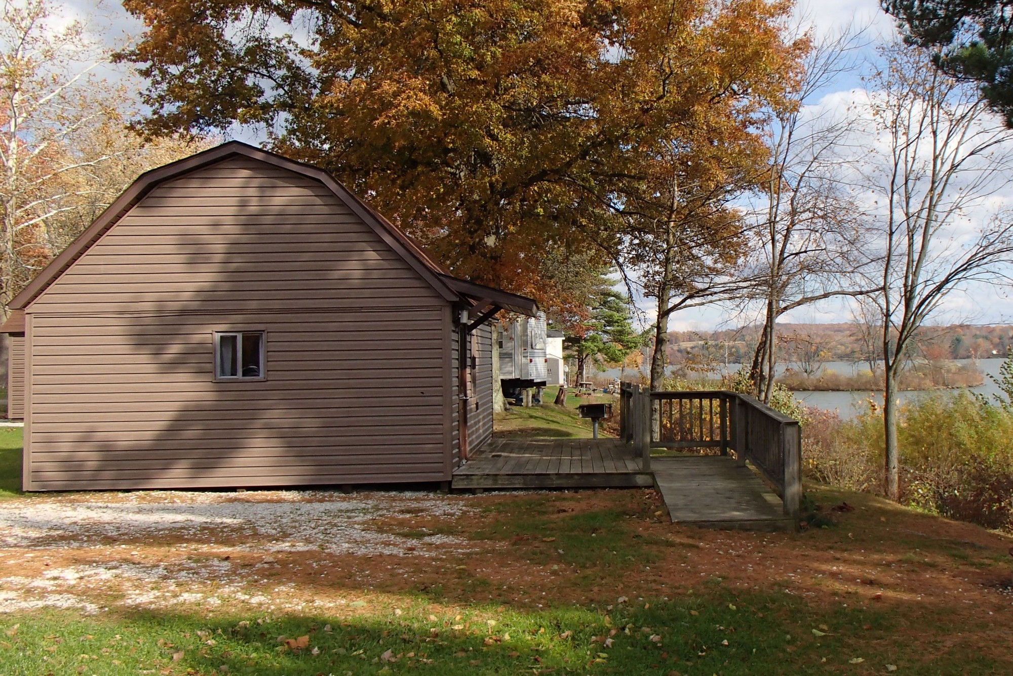 Patio Cabin Fall